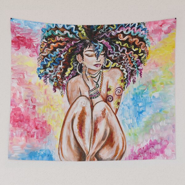 Item preview, Curly hair Queen designed and sold by CurlyCreation.