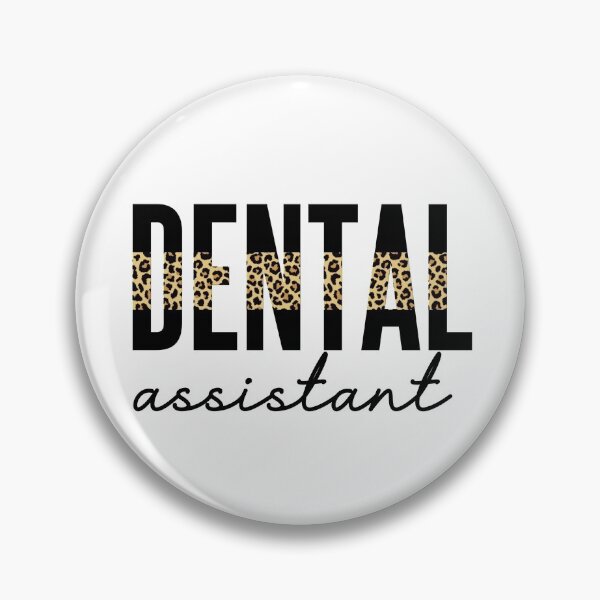 Item preview, Dental Assistant Cheetah print | RDA Registered Dental Assistant Leopard typography designed and sold by Violet Treasures.