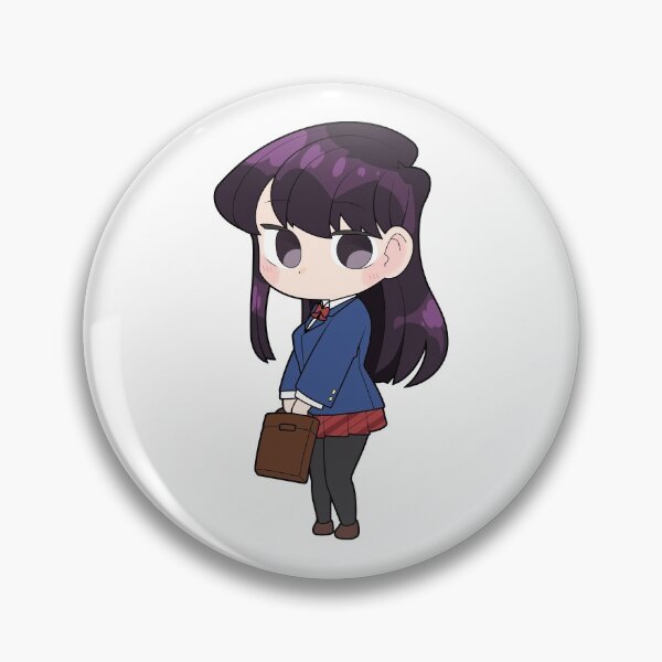 Item preview, Komi Can't Communicate Komi Shouko Chibi designed and sold by ChibiCheems.