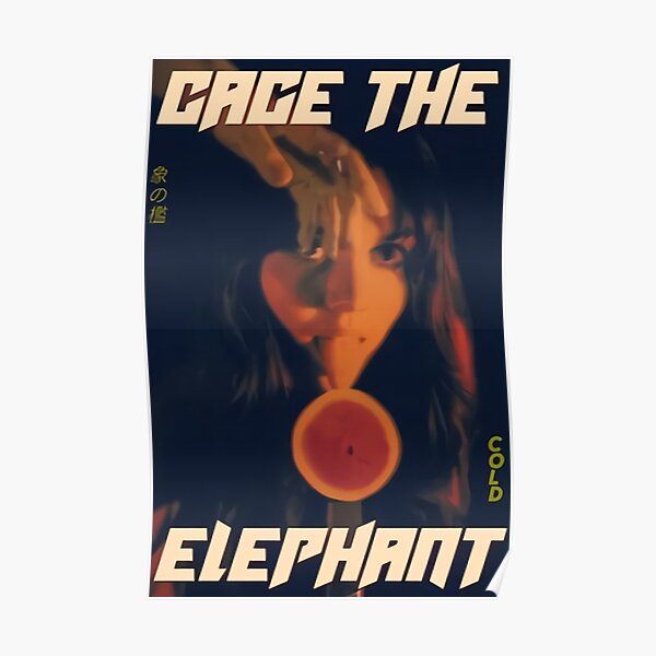 cage the eIephant Poster