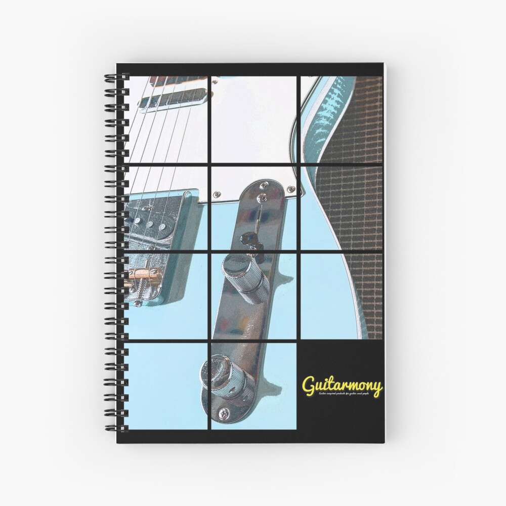 Item preview, Spiral Notebook designed and sold by Guitarmony.
