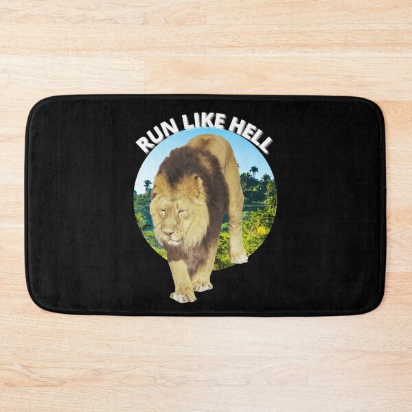 Item preview, Run Like Hell Theres A Lion Coming designed and sold by OliDesigns.