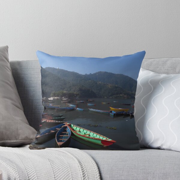 Item preview, Boats, Phewa Tal, Pokhara designed and sold by wiggyofipswich.