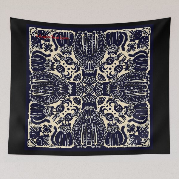 Item preview, MENAGERIE in CREAM designed and sold by Angela Treat Lyon.