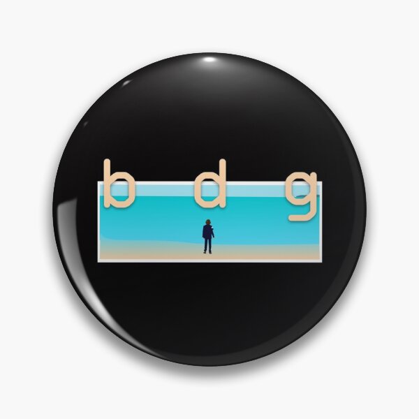 Item preview, BDG text with Brian David Gilbert Silhouette    designed and sold by RON-CASHOP.