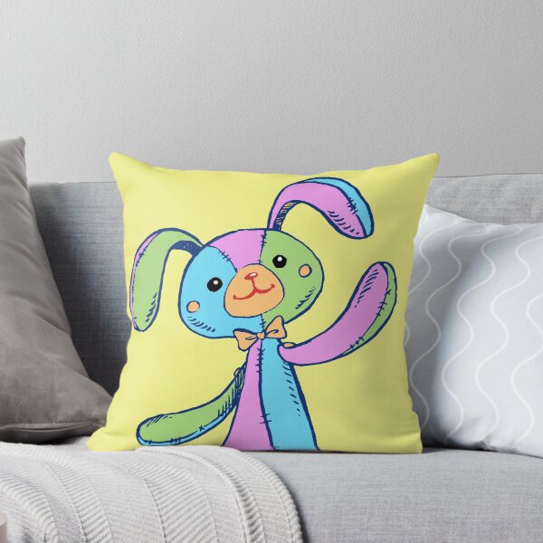 Item preview, Patchwork Stuffed Bunny in Pastels designed and sold by SimplyKitt.