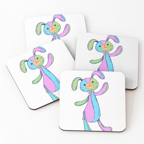 Item preview, Patchwork Stuffed Bunny in Pastels designed and sold by SimplyKitt.
