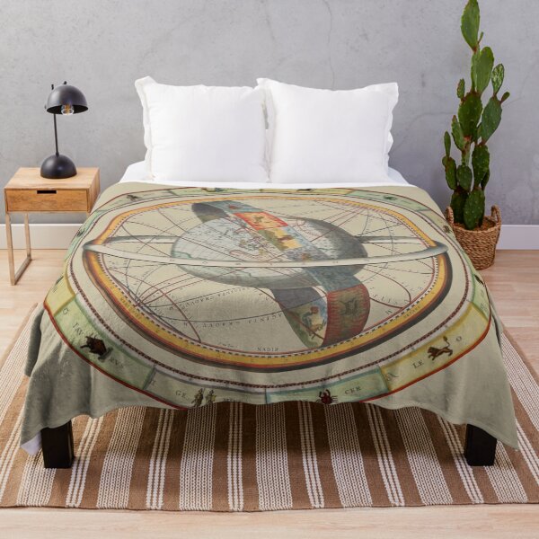 Item preview, Beautiful Retro Earth And Zodiac Sphere Constellation In Latin Cool Design designed and sold by TrulyEpoque.