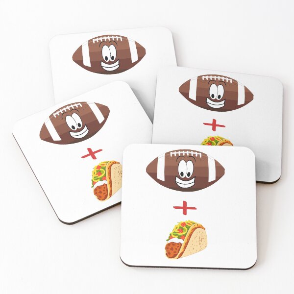 Item preview, football and tacos 9 designed and sold by Nikmay Design.
