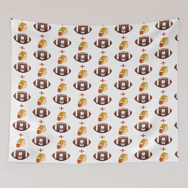 Item preview, football and tacos 9 designed and sold by Nikmay Design.