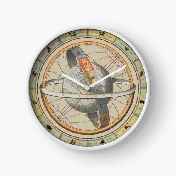 Item preview, Beautiful Retro Earth And Zodiac Sphere Constellation In Latin Cool Design designed and sold by TrulyEpoque.
