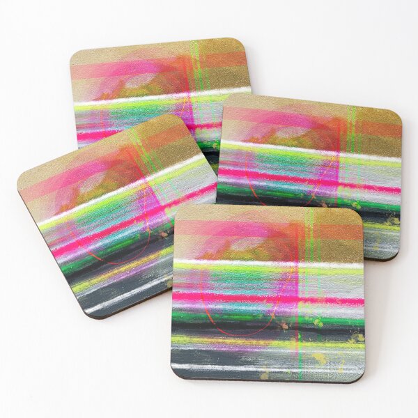 Item preview, Abstract Colorful Art Painting designed and sold by redstitchlab.
