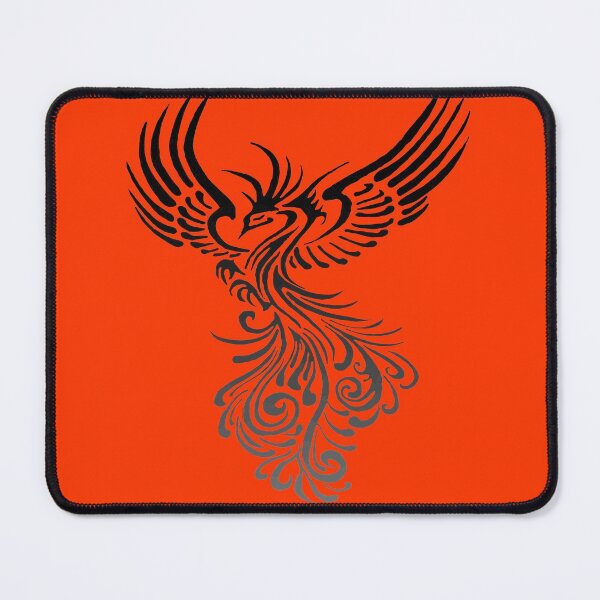 Item preview,  Artistic Phoenix Black Grey Color Blend designed and sold by taiche.