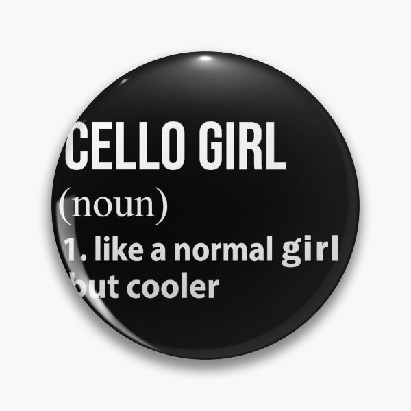Item preview, Cello Girl like a normal Girl but cooler designed and sold by NgocLanDesign.