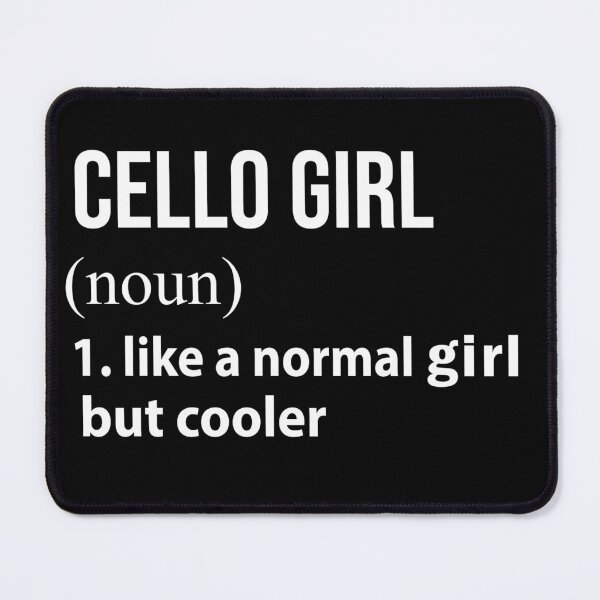 Item preview, Cello Girl like a normal Girl but cooler designed and sold by NgocLanDesign.