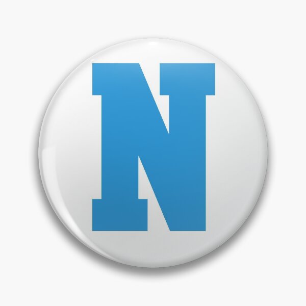 Item preview, Alphabet, Blue N, Sports letter N designed and sold by TheCultStuff.