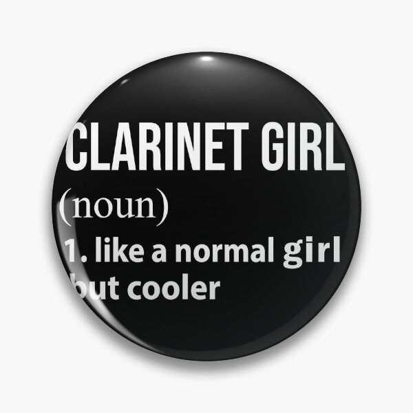 Item preview, Clarinet Girl like a normal Girl but cooler designed and sold by NgocLanDesign.