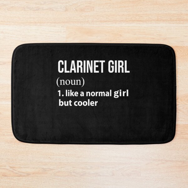 Item preview, Clarinet Girl like a normal Girl but cooler designed and sold by NgocLanDesign.
