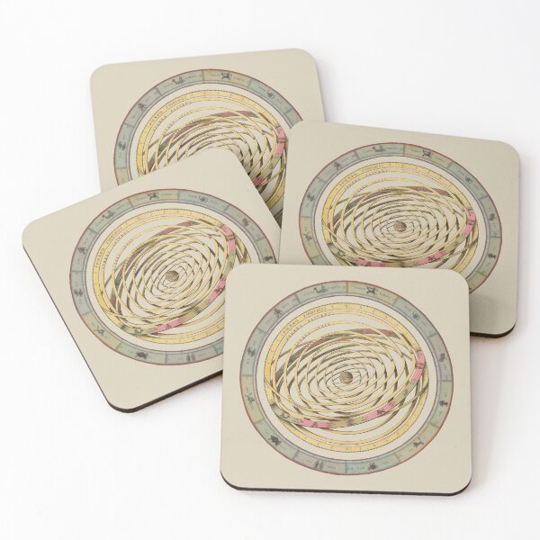 Item preview, Beautiful Vintage Latin Zodiac Sphere Constellation Design designed and sold by TrulyEpoque.