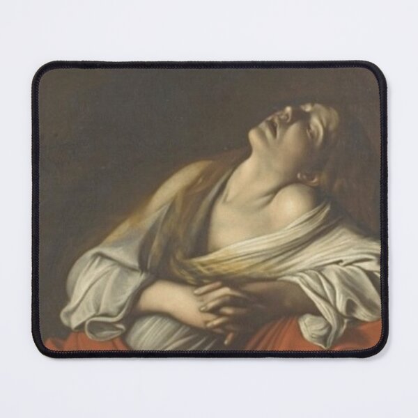Caravaggio Magdalene in Ecstasy Mouse Pad