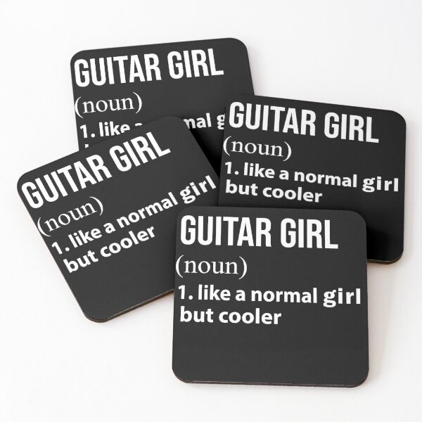 Item preview, Guitar Girl like a normal Girl but cooler designed and sold by NgocLanDesign.