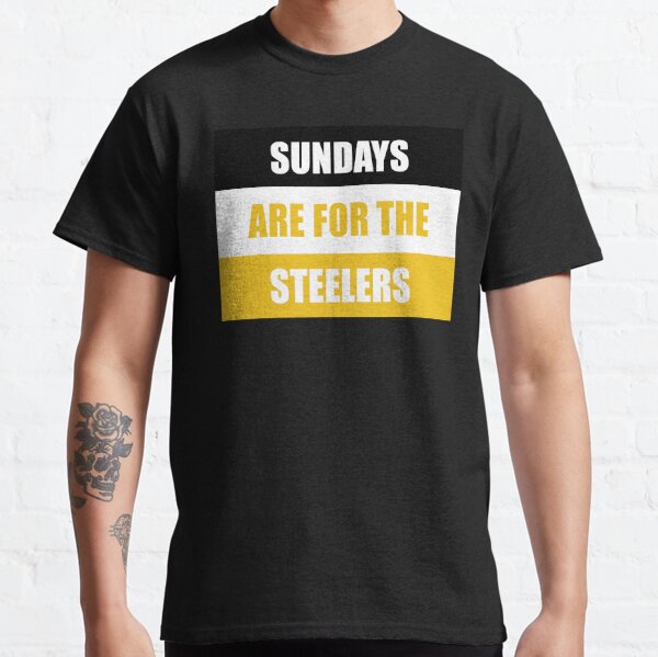 Sundays are for the Steelers  Kids T-Shirt for Sale by