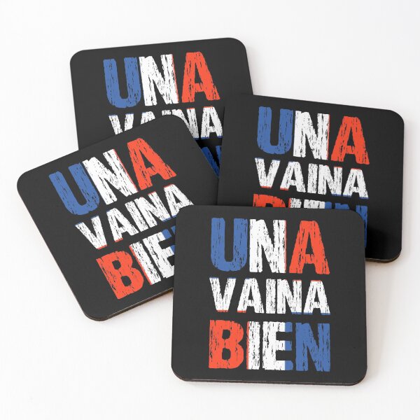 Item preview, Una Vaina Bien Dominican Republic Flag designed and sold by Nirvanibex.