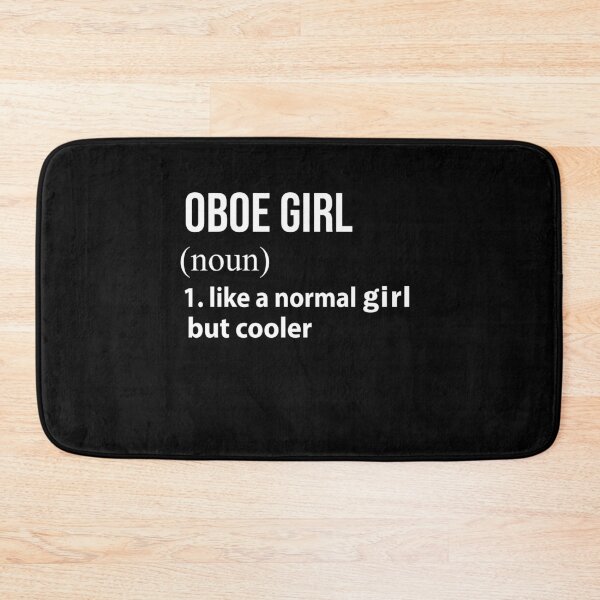 Item preview, Oboe Girl like a normal Girl but cooler designed and sold by NgocLanDesign.