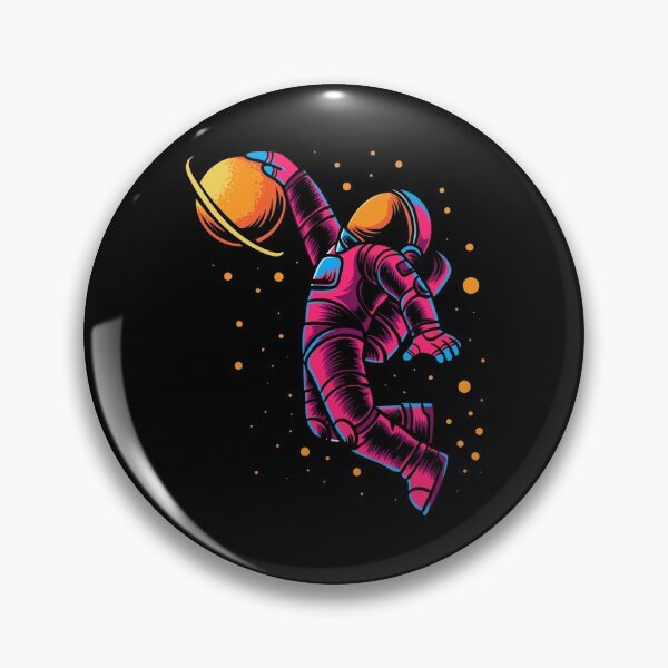 Artikelvorschau, Astronaut Basketball League Slam Dunk entworfen und verkauft von DAFIN.