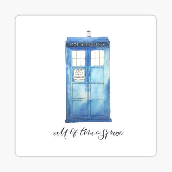 All of Time & Space Sticker
