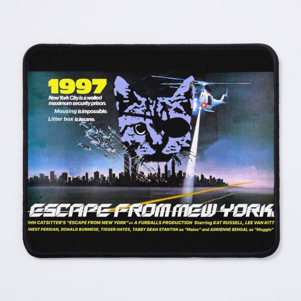 Item preview, John Catsitter’s Escape from Mew York designed and sold by Geekman69.