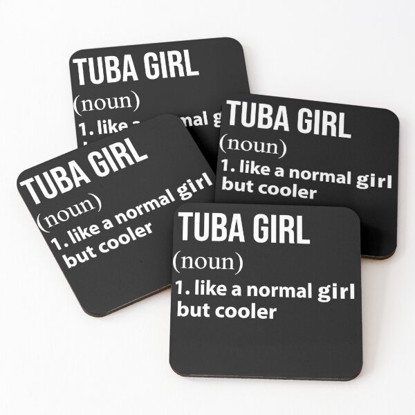 Item preview, Tuba Girl like a normal Girl but cooler designed and sold by NgocLanDesign.