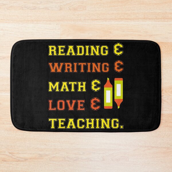 Item preview, Reading Writing Math Love Teaching designed and sold by AuroraApparel.