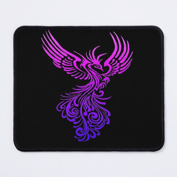 Item preview, Rising From The Ashes Artistic Phoenix Pink Through Lilac designed and sold by taiche.