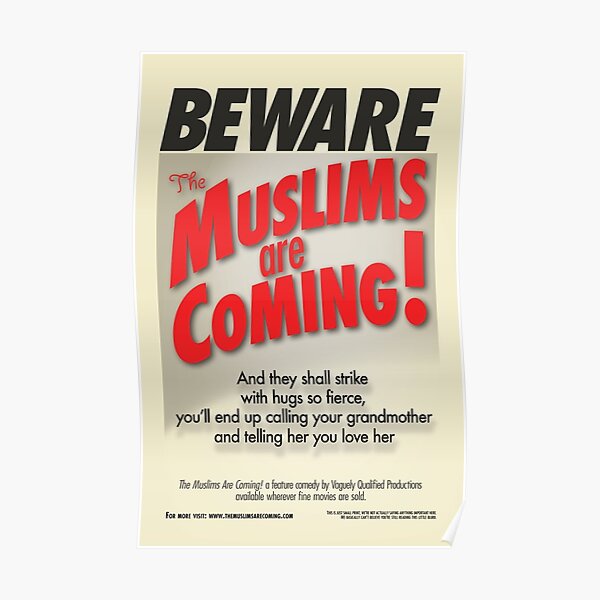 The Muslims Are Coming! "Beware!" Poster