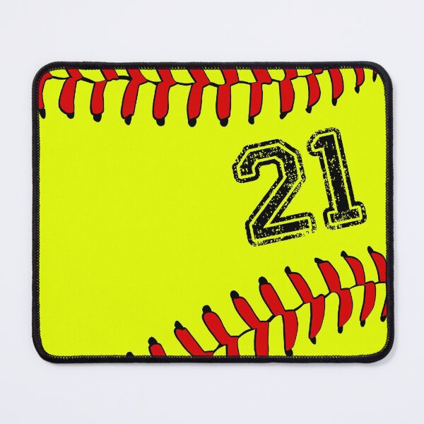 Item preview, Softball ball number 21, twenty one  designed and sold by TheCultStuff.