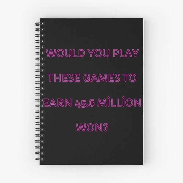 Item preview, Would You Play These Games To Earn 45.6 Million Won?  designed and sold by nakavt.