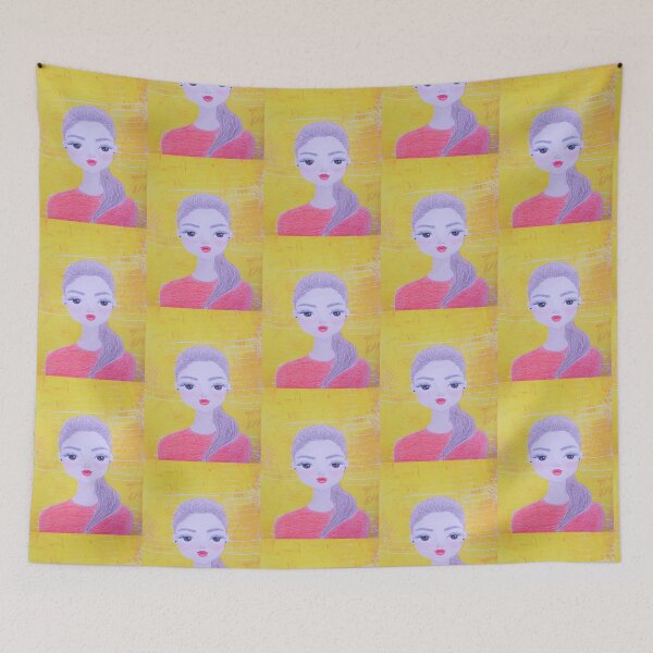 Item preview, "SPF stands for Stay Pretty Forever" beautiful female face drawing by CoolCleverCute (inspired by Dr Dray :)) designed and sold by CoolCleverCute.