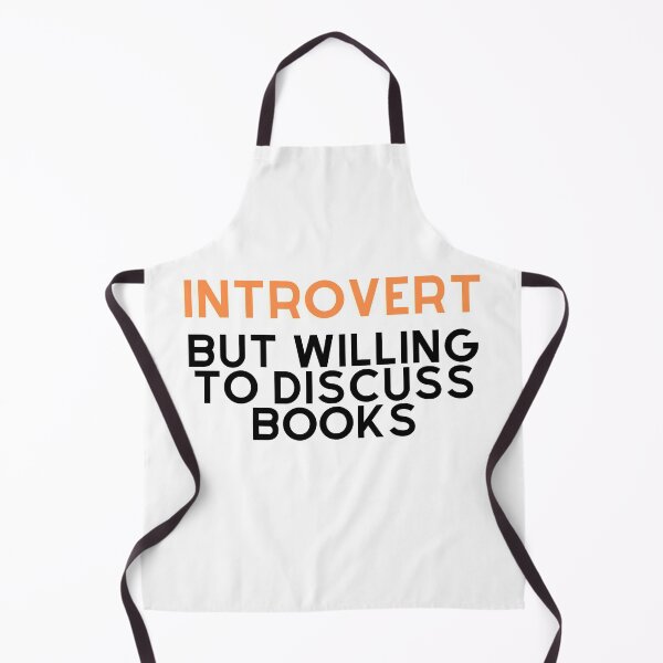 Item preview, Introvert But Willing to Dicuss Books designed and sold by rosendosen.