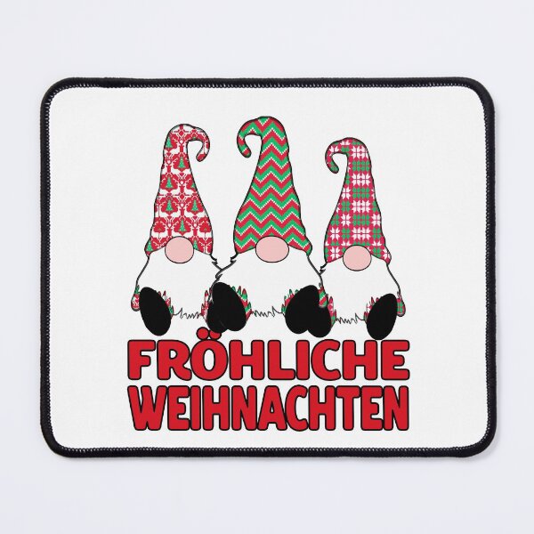 Item preview, Fröhliche Weihnachten German Christmas Nordic Gnomes designed and sold by funnytshirtemp.