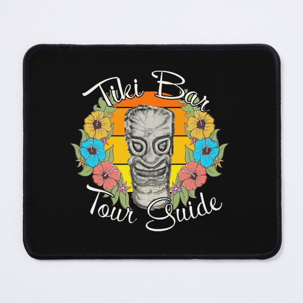 Item preview, Tiki Bar Tour Guide Tiki Gods Totems Idols Retro Tropical Polynesian Hula Girls designed and sold by funnytshirtemp.