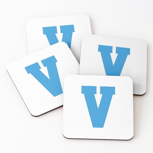 Item preview, Alphabet, Blue V, Sports letter V  designed and sold by TheCultStuff.