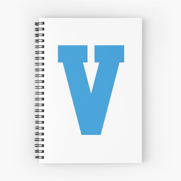 Item preview, Alphabet, Blue V, Sports letter V  designed and sold by TheCultStuff.