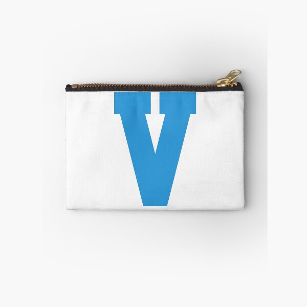 Item preview, Alphabet, Blue V, Sports letter V  designed and sold by TheCultStuff.