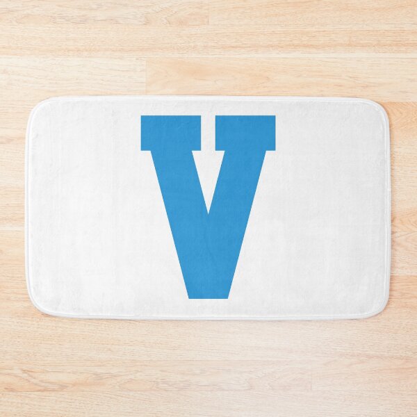 Item preview, Alphabet, Blue V, Sports letter V  designed and sold by TheCultStuff.