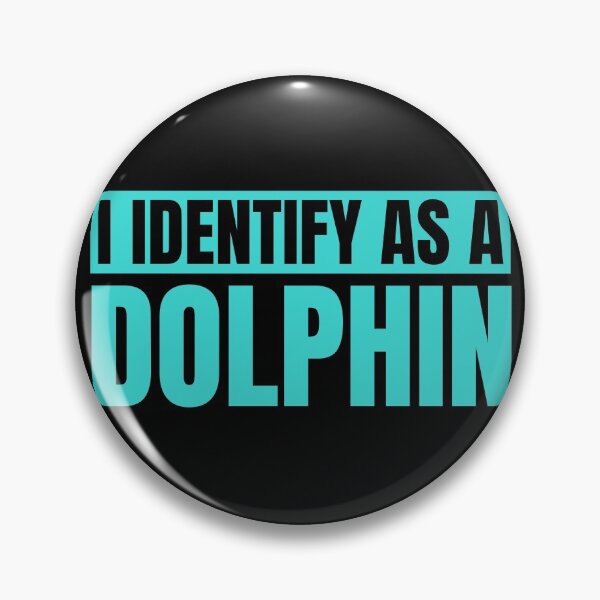 Item preview, I Identify As A Dolphin - One Breath Freediving designed and sold by cotros.