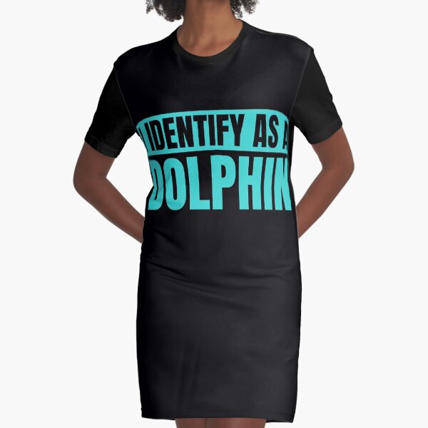 Item preview, I Identify As A Dolphin - One Breath Freediving designed and sold by cotros.