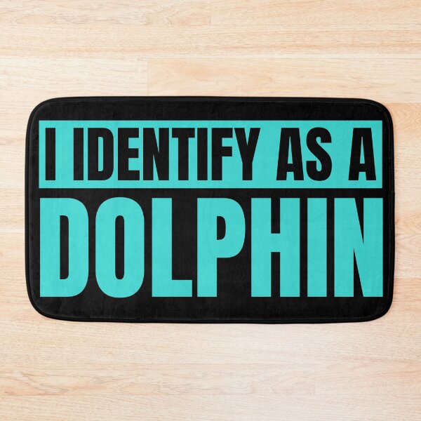Item preview, I Identify As A Dolphin - One Breath Freediving designed and sold by cotros.