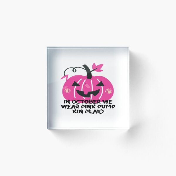 Item preview, in october we wear pink pumpkin plaid designed and sold by peonyflowers3.
