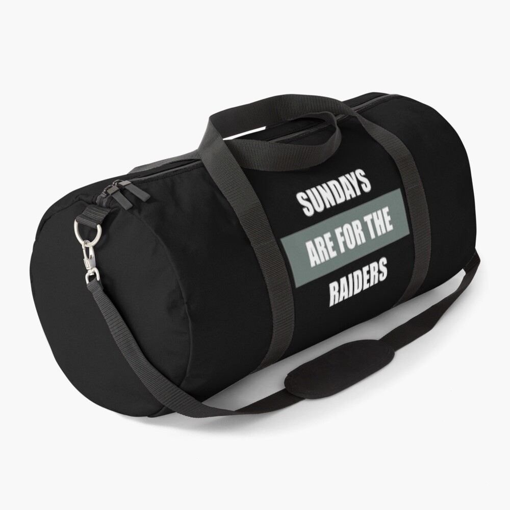 Raiders best sale duffle bag